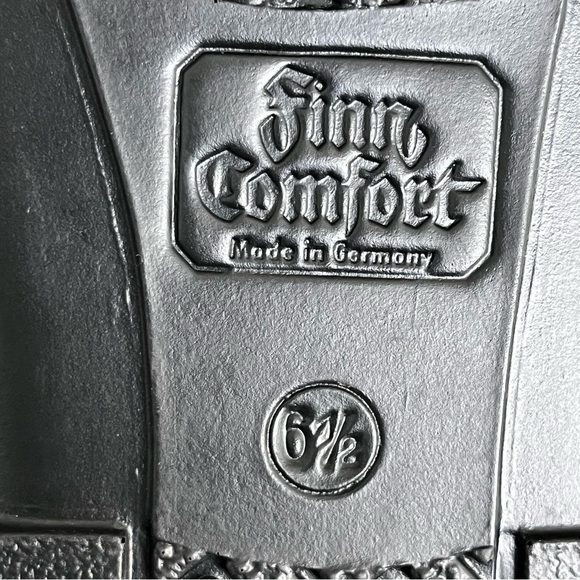 Finn Comfort Germany Lace up Loafers Sz 8.5 US 6.5 UK - Picture 5 of 7